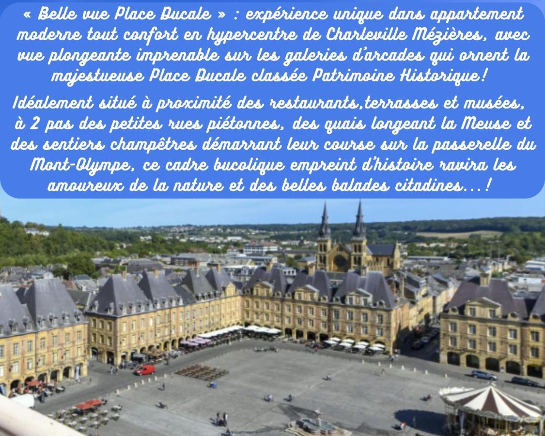 Charleville-Mézières: belle vue Place Ducale Exterior foto